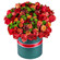 композиция из роз и хризантем в шляпной коробке. Катар